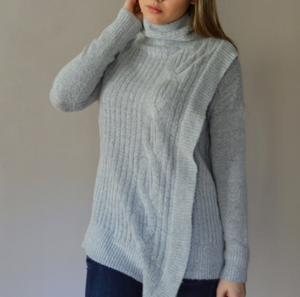 SOLD Warm Gray Sweater